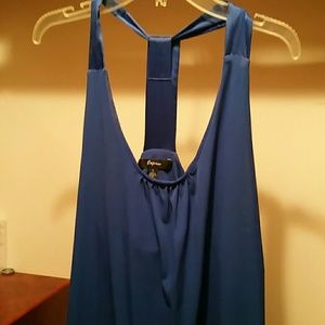 Blue Express dressy top