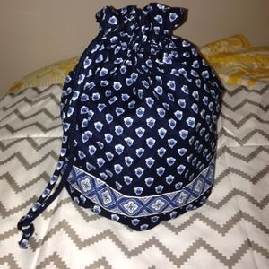 Vera Bradley lunch drawstring bag