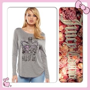 Juice Couture House Of Juice Long Sleeve Shirt L