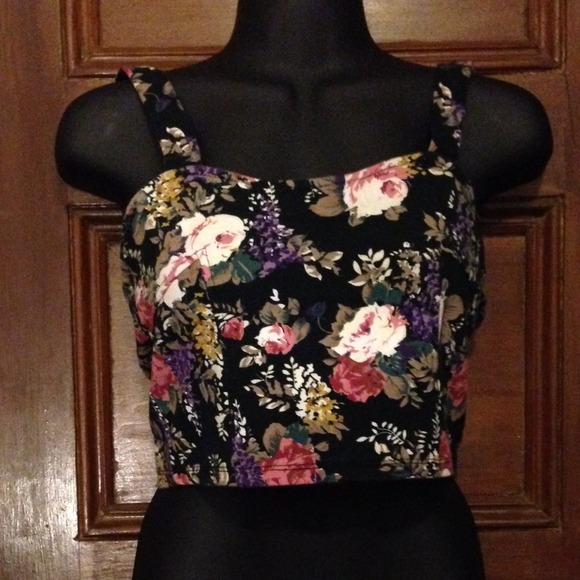 Floral Crop Top