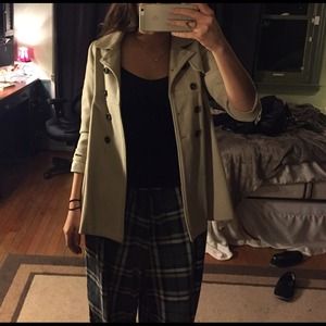 Burberry Peacoat - Modeled pics