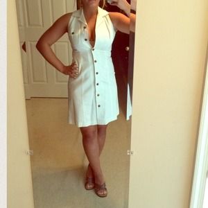 Classy dress.