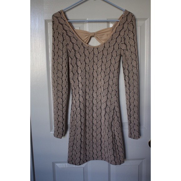 Light pink 'Reverse' dress Size M