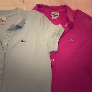 Fitted Lacoste Polos