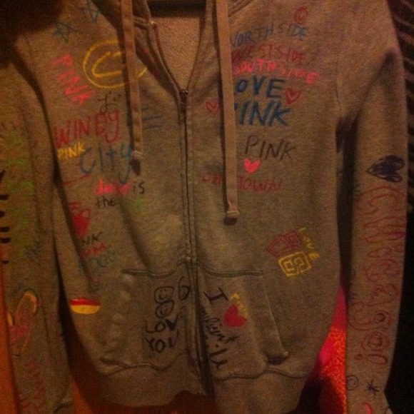 Vs rare pink sweatshirt