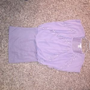 Light Purple cocktail dress