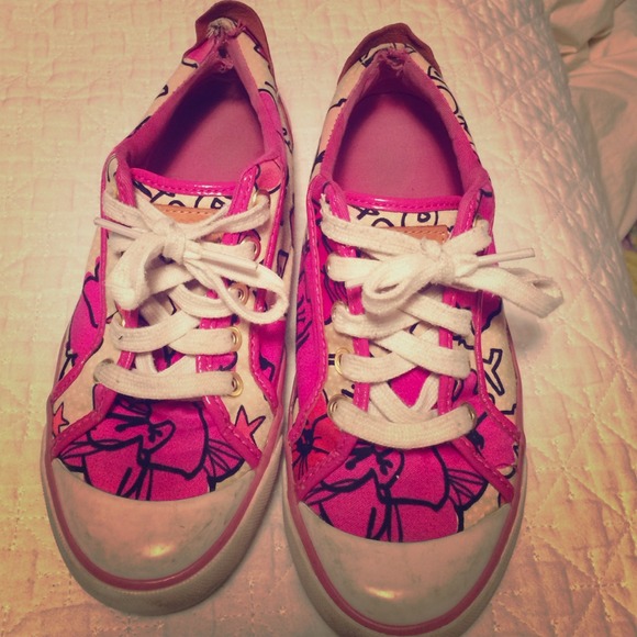 Pink Poppy Coach Shoes!
