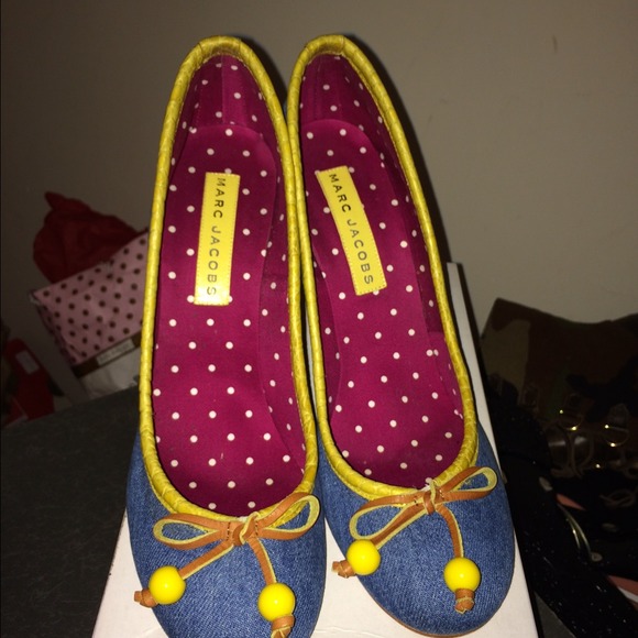 Marc Jacobs denim pumps sz41