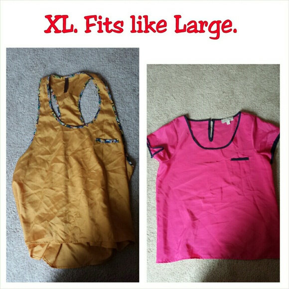 Lightweight comfy tops great with leggings!