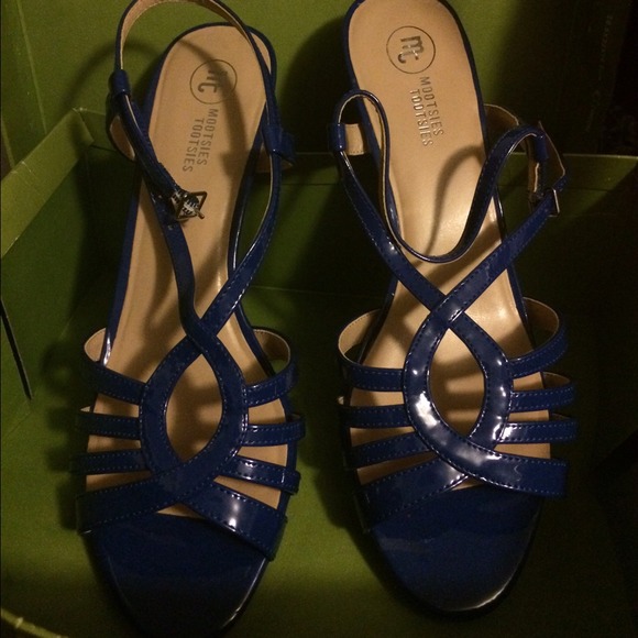 Mootsies Tootsies Blue Sandals