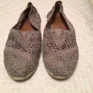 Grey Crotched TOMS