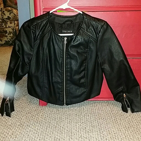 Leather jacket