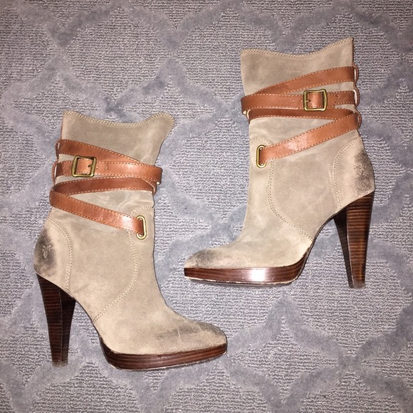 Frye Shoes - Sexy Frye Harlow Multi Strap Boots