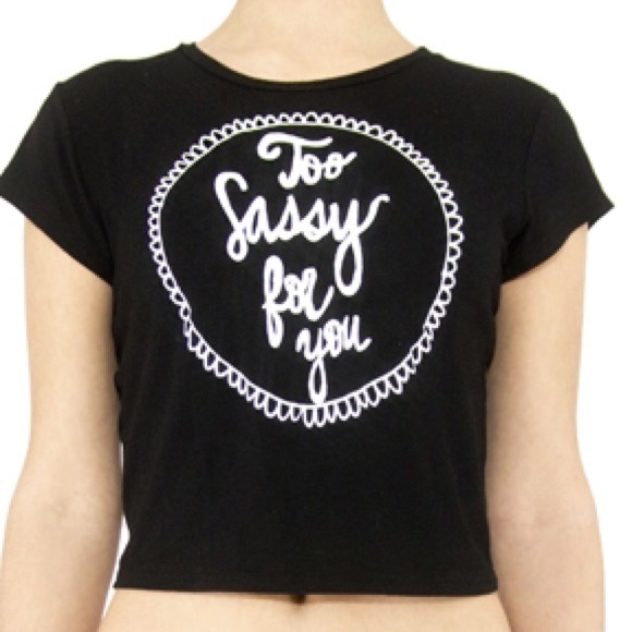 ❌TRADED Brandy Melville "Too Sassy For You"