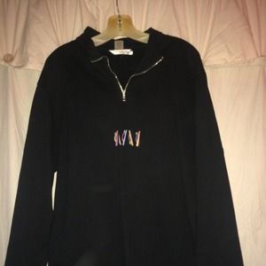 Fresh produce half zip jacket