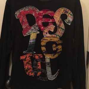 Desigual long sleeve tee shirt