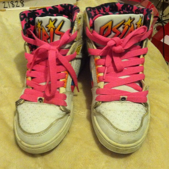 Osiris white shoes