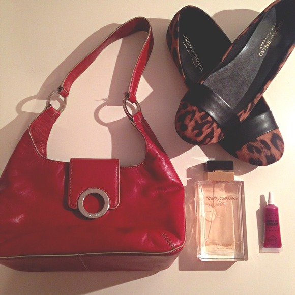 Cole Haan Red Leather Bag