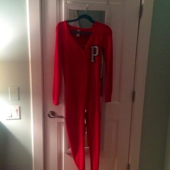 VS PINK red Party party party onesie❤️