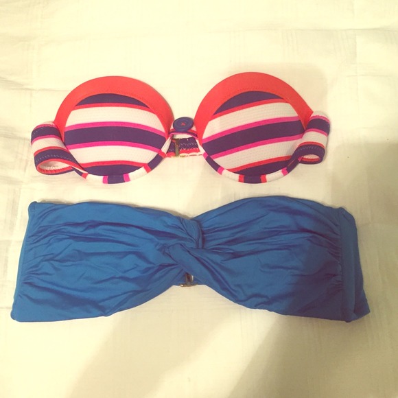 Two Target bikini tops