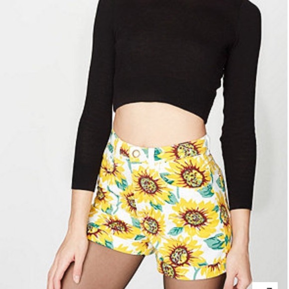 American Apparel Sunflower shorts