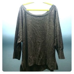 3/4 inch grey sweater