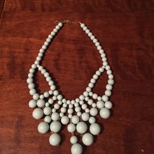 Light mint statement necklace. Never worn.