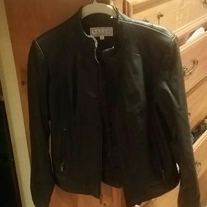 Leather jacket