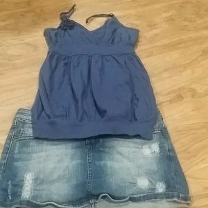 Skirt and shirt bundle