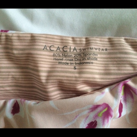 TRADED❤️Acacia Swim Kauai Bottom in Island Orchid - Picture 2 of 2