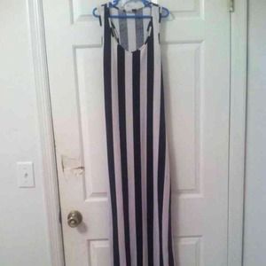 Striped Maxi Dress