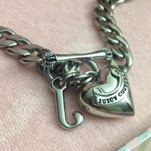 Authentic Juicy Couture silver necklace