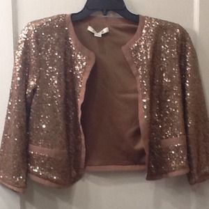 Sequins bolero jacket