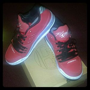 Red jordans