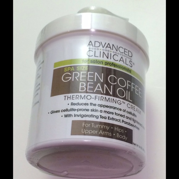 Green coffee bean oil body lotion