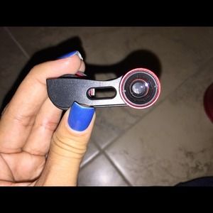 Double sided lens for iPhone 5/5s