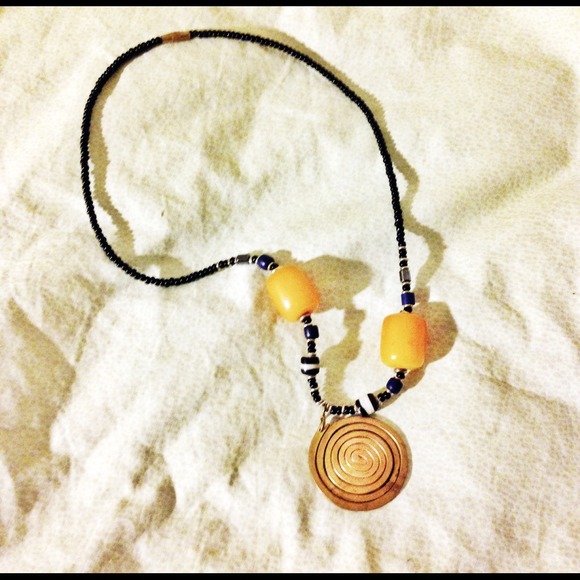 Native American charm pendant necklace