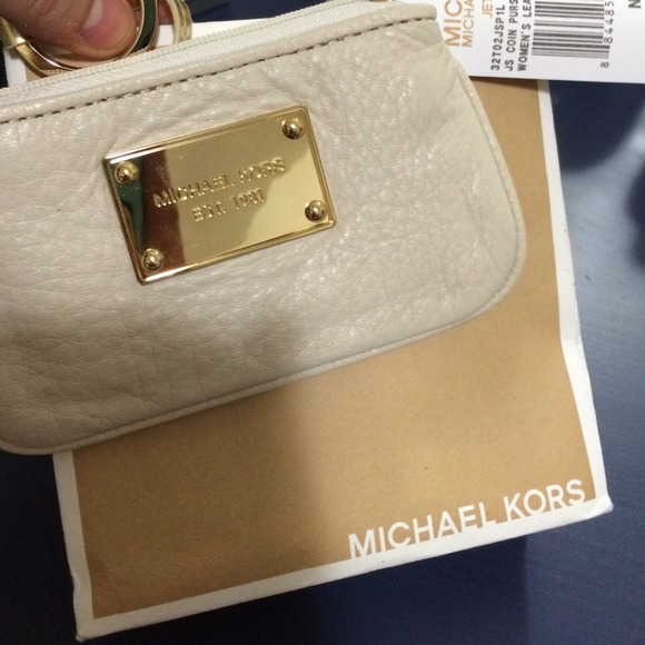 Michael Kors Jet Set leather wallet/coin purse - Picture 2 of 3