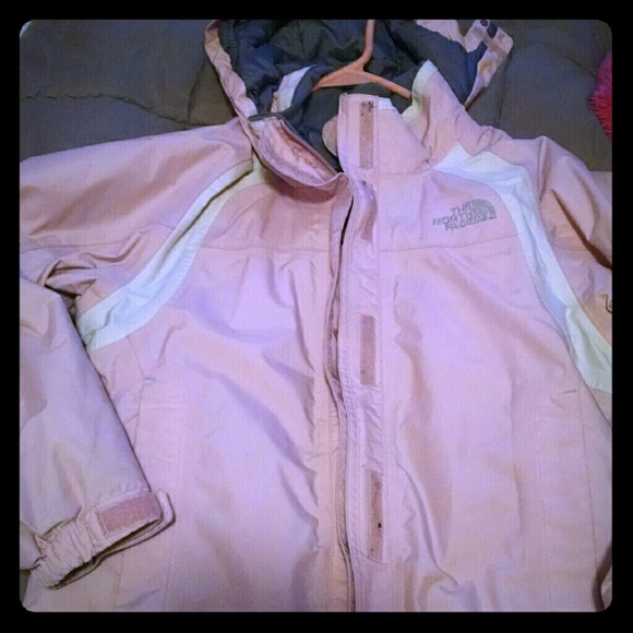 Girls North face Hyvent