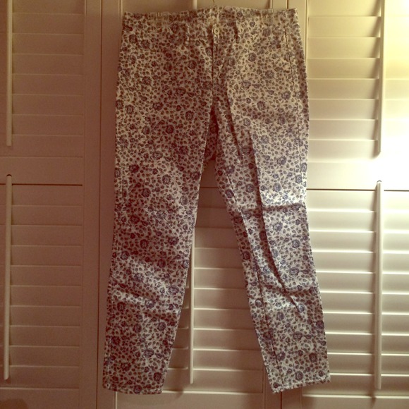 Madewell Floral Jeans NWOT