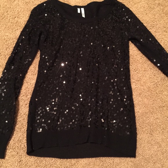 Sequin Long sleeve top
