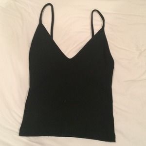 Brandy Melville knit cropped tank