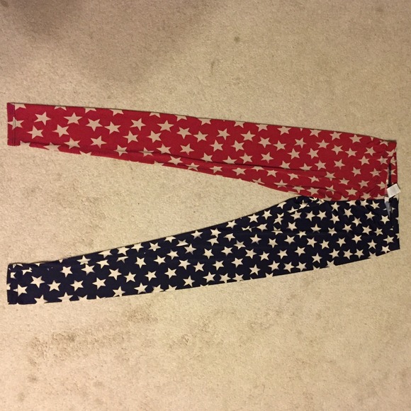 USA Leggings From Nasty Gal - M