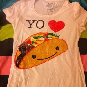 Forever 21 I Love Tacos T-Shirt