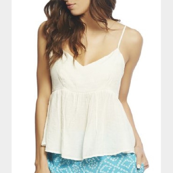 ❌SOLD❌New cream baby doll top - Picture 2 of 4