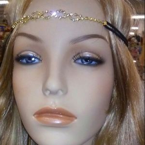 headband/ hair jewerly (1) gold or silver