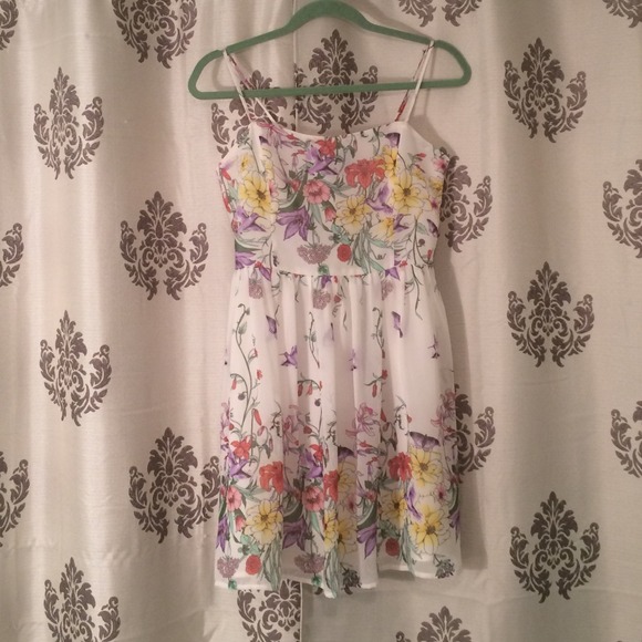 Beautiful Floral Mini Dress