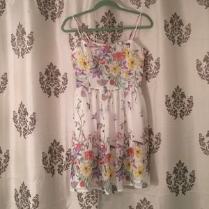 Beautiful Floral Mini Dress