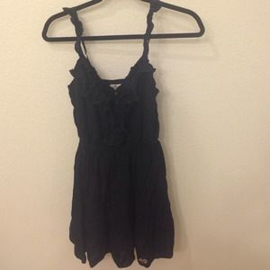Hollister navy blue dress