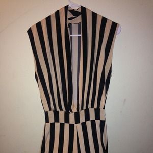 Stripe rumper